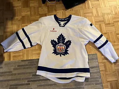 Toronto Marlies Timothy Liljegren Game Worn Jersey AHL Size 56 • $472.02