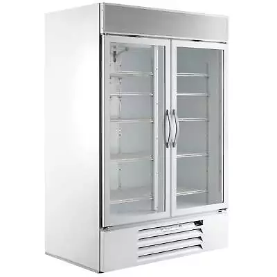 Beverage-Air 52  White Glass Door Merchandising Freezer - 46.2 Cu. Ft. • $8929.53