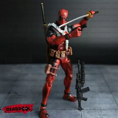 New 6  DEADPOOL Action Figure Universe X-Man Comic Series Kids Toys Collection • £13.98