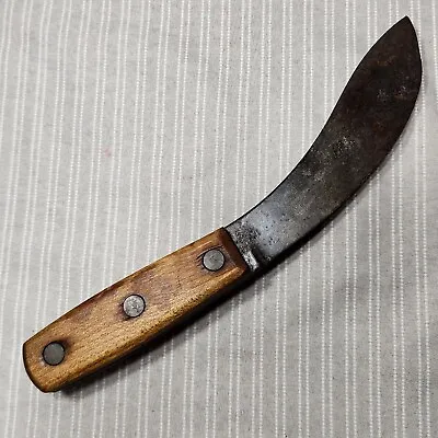 $10 • Buy Vintage Carbon Steel NESSMUK HUNTING KNIFE (9 ) - Hardwood Handle (3-dot)