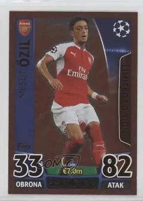 2015 Match Attax UEFA Champions League Limited Edition Polish Bronze Mesut Ozil • $14.05