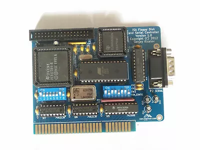 ISA 8bit High Density Floppy 1.44 MB  2.88 MB + Boot ROM + Serial (3 In 1) • £52.26