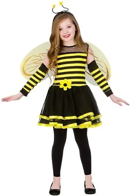 £15.99 • Buy Girls Bumblebee Costume Book Day Fancy Dress Outfit Bugs Party