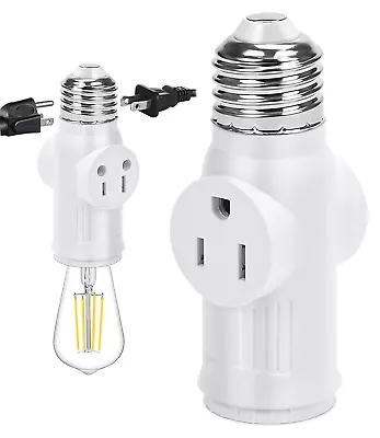 Light Socket Adapter E26/E27 Light Bulb Outlet Adapter  Standard Light Socket • $13.74
