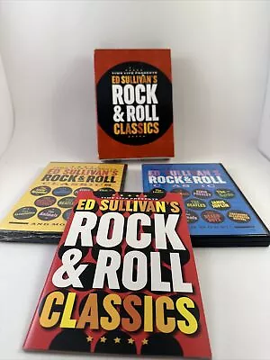 Ed Sullivan's Rock N Roll Classics 10 DVD Box Set Time Life Booklet • $40