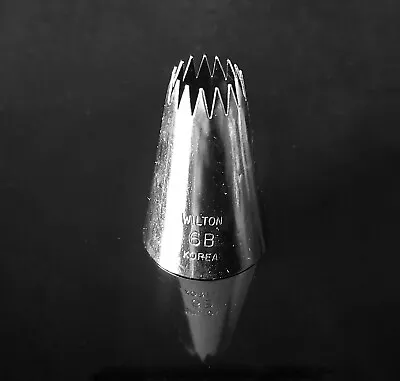£4 • Buy Genuine Wilton 6B Piping  Nozzle / Tip / Tube