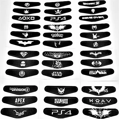 $5.50 • Buy 3Pcs/Pack--PS4 Controller Light Bar Decal Stickers