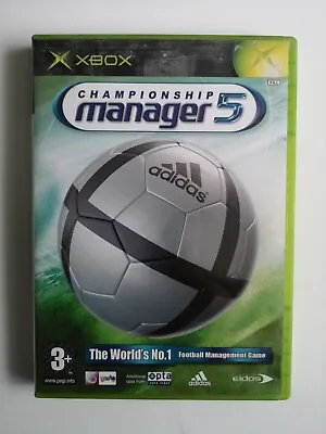 Championship Manager 5 Original Microsoft XBOX Game  • £4