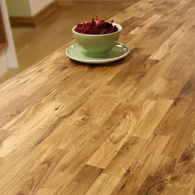 £54.93 • Buy Solid Oak Timber Worktop & Accessories - Farmhouse