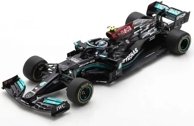 2021 Mercedes-AMG No.77 VALTTERI BOTTAS BAHRAIN GP In 1:18 Scale By Spark • $131.72