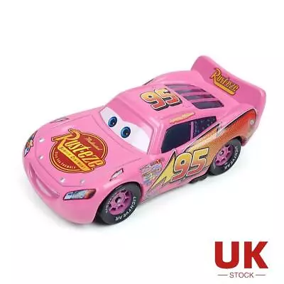 Disney Pixar Cars Latest StyleS No.95 Pink Lightning McQueen Play Gift Collect • £6.99