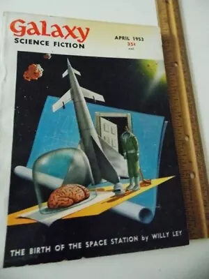 April 1953 Galaxy Science Fiction Volume 6 Number 1 Vonnegut • £12.83