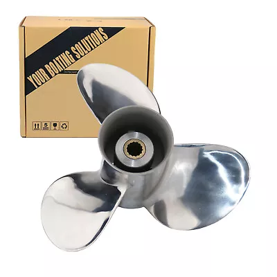 Stainless Propeller 9.25x9  Fit Mercury Tohatsu Nissan Outboard Engine 9.9-20HP • $159.99