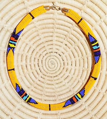 African Maasai Beaded Choker Necklace Ethnic Boho Masai Massai Jnoc3 • $14.97