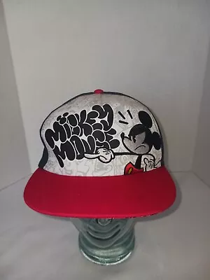 Disney Parks Graphic Edge Collection Mickey Mouse Graffiti Art Hat  • $18