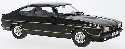 Model Car Group MCG 1:18 Scale Ford Capri MK II X-Pack Black 1975 - LHD • £71.69