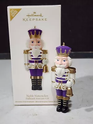 Hallmark Keepsake 2012 Special Edition NOBLE NUTCRACKER Associate Gift Ornament • $29.99