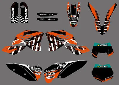 Graphics Kits Backgrounds Decals For KTM 250 350 450 505 SXF SX-F 2008 2009 2010 • $49.49