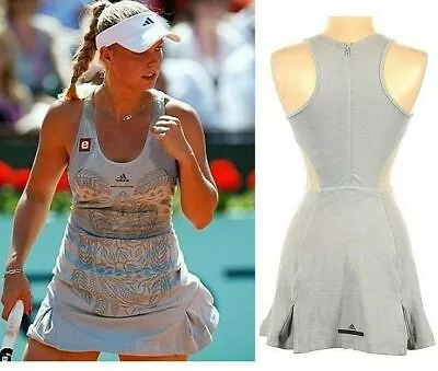 Nwt Adidas Stella McCartney Tennis Dress W/ ZIPPER Gray S Small • $139.99