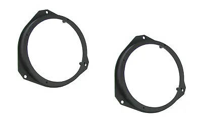 Front Door Speaker Spacers Rings Adaptor Ct25ft07 165mm 6.5  For Fiat 500 Panda • £8.49