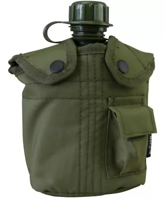 Kombat Water Bottle Army Military Hiking   Olive   • £8