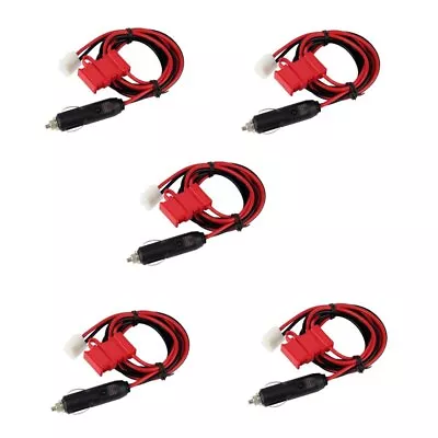 5PCS 12V Car Cigarette Lighter Power Cable For Kenwood TM241 YAESU ICOM FT-8800R • $49.99