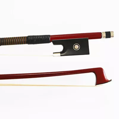 High Quality Pernambuco Violin Bow 4/4 Size Ebony Frog Natural Horsehair • $39.99