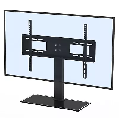 Universal Table Top TV Stand Bracket For 32-55in LCD/LED/Plasma TVs Adjustable • £17.89