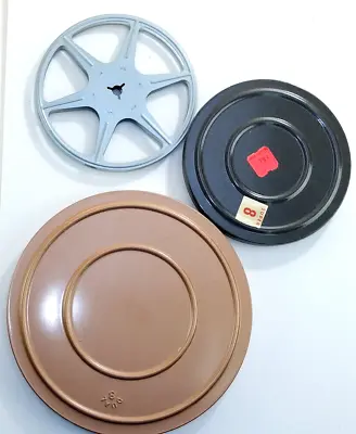 Super 8mm Metal Movie Reel Lot 5  & 7  Unused - • $17.50