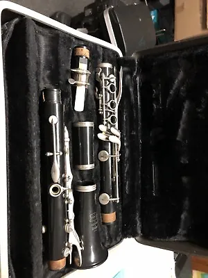 A5 Vintage Selmer Bundy Resonite Black Clarinet W/ Case • $100