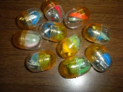 (10) 1960's GUMBALL HORNETS RINGS Vending Capsules Hong Kong - GREEN HORNET? Lot • $17