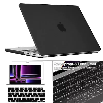 $20.89 • Buy Rubberized Matte Hard Shell Case For New MacBook Pro 13 14 16 Inch M1 M2 Pro/Max