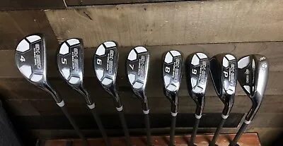 $175.47 • Buy USED RH Women's Powerbilt Golf EX-550 Hybrid Iron Set (4-SW) Lady Flex 144-9ZK3