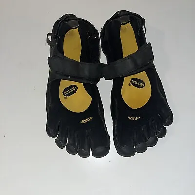 Vibram Five Fingers Black Women Sprint Shoes Size 8.5 (40) W118 • $29.99