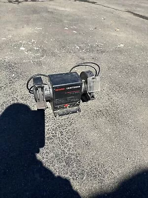 Vintage Sears Craftsman 5” Inch Bench Grinder - 257.190430 • $48.99