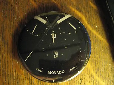 Movado Pocket Mirror - Repurposed Swiss Watch Advertisement Lipstick Mirror • $19.99