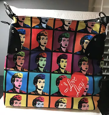 “I Love Lucy” Big Size Bright Colorful Purse With Matching Wallet • $32.39