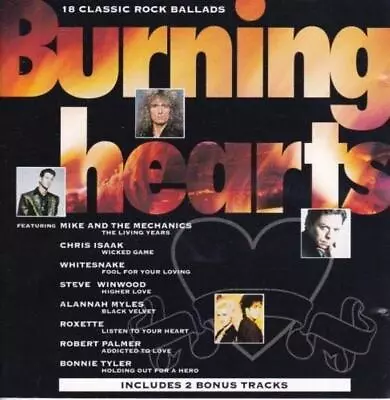 BURNING HEARTS CD Mike And The Mechanics (1991) • £2.21
