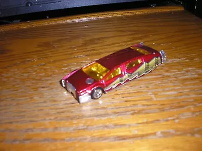 RARE Hot Wheels Sentinel 400 Limo Red Custom Limousine Free SHIPPING • $12.99