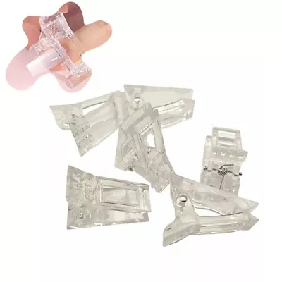 10 PCS/Set Nail Structure Fixation Clamp Crystal Nail Fixing Clip Nail Mold • $5.22