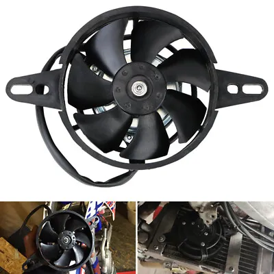 Motorcycle ATV Performance Radiator Round Fan Rotating Blades Scooters Cooler • $26.30
