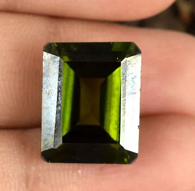 Mozambique Green Tourmaline Loose Gemstone Natural Mix Shape Certified • $15.74