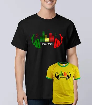 £9.49 • Buy Jamaica T-Shirt Men's Women's Reggae Rasta Zion Beats Ragga Waves Marijuana 420 