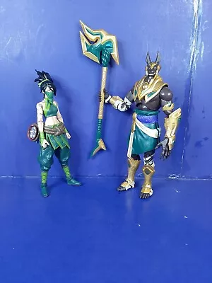 League Of Legends The Champion Collection Nasus And Akali 2 Figure Lot • $23