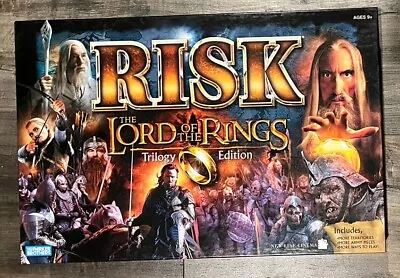 Risk Lord Of The Rings Trilogy Edition NEW Open Box All Parts Sealed • $45