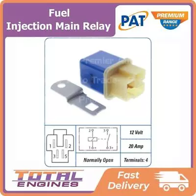 PAT Premium Fuel Injection Main Relay Fits Nissan Pulsar N13 1.6L 4Cyl 16LF • $61.90