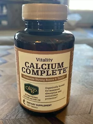 Melaleuca Vitality Calcium Complete 120 Tablets *SEALED*Exp 8/24 Fast FREE SHIP • $21.85