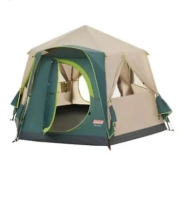 *NEW* Coleman® Polygon 6 Tent 6 Person Hexagonal Tent • £228.50