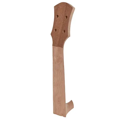 Mahogany 23 Inch Concert Ukulele Neck With Sapele Head Ukulele Parts • $27.49