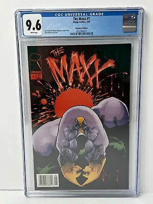 The Maxx #1 Newsstand Edition Image Comics 1993 CGC 9.6 Sam Kieth Cover • $374.90
